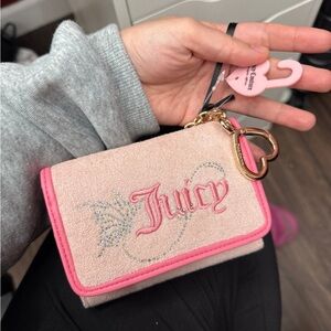 Juicy Couture Butterfly Pink Wallet: BRAND NEW